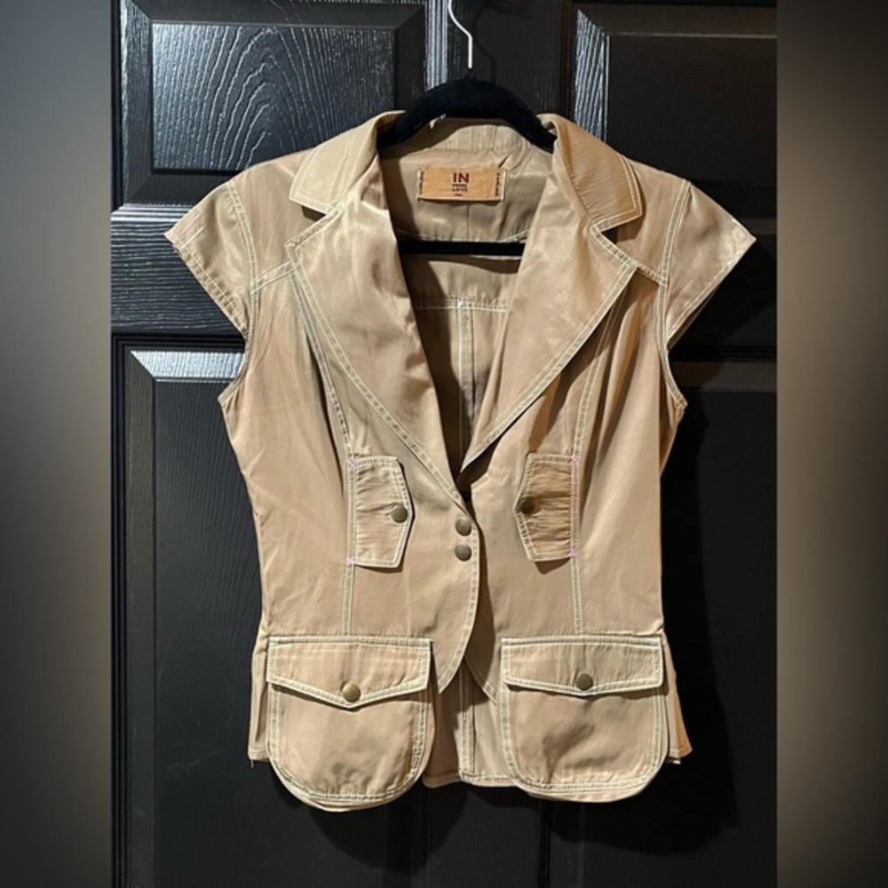 IN LOVE PARIS Tailored Parachute Vest